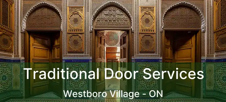  Traditional Door Services Westboro Village - ON