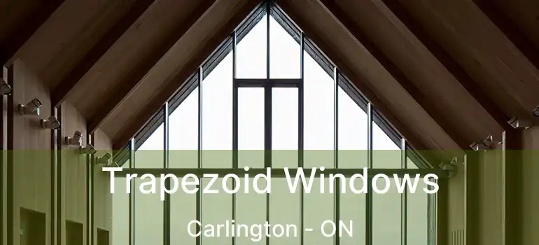 Trapezoid Windows Carlington - ON