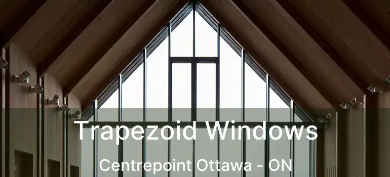 Trapezoid Windows Centrepoint Ottawa - ON