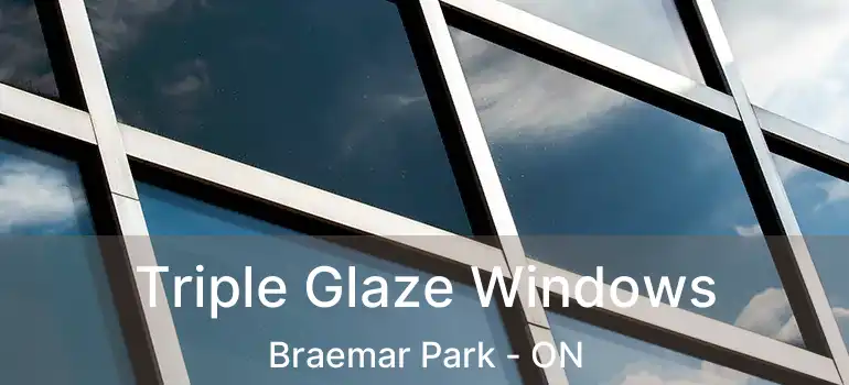  Triple Glaze Windows Braemar Park - ON