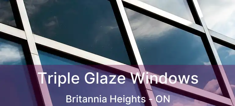  Triple Glaze Windows Britannia Heights - ON