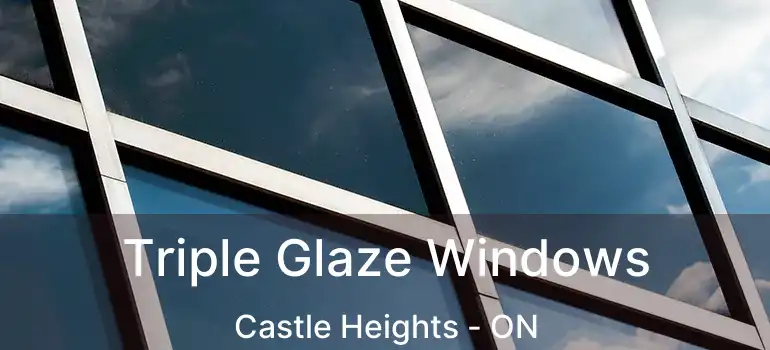  Triple Glaze Windows Castle Heights - ON