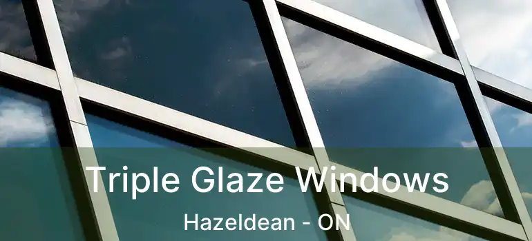  Triple Glaze Windows Hazeldean - ON
