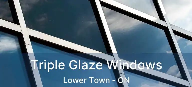  Triple Glaze Windows Lower Town - ON