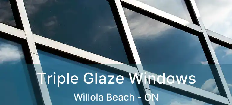  Triple Glaze Windows Willola Beach - ON
