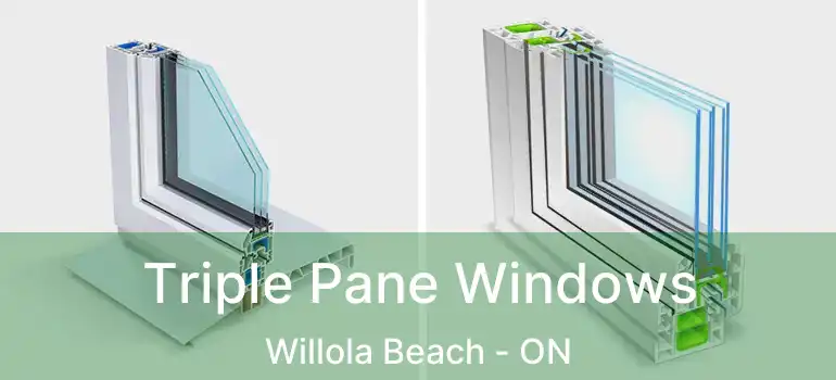 Triple Pane Windows Willola Beach - ON