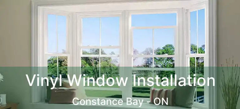  Vinyl Window Installation Constance Bay - ON