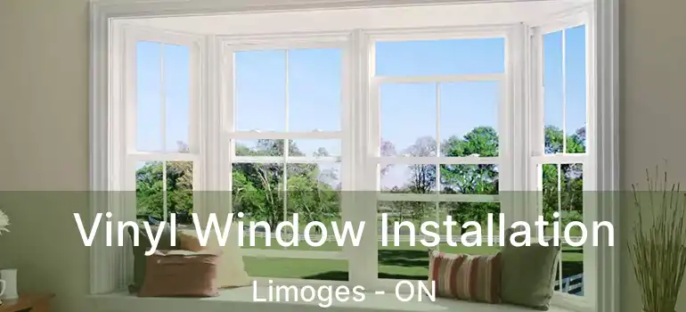 Vinyl Window Installation Limoges - ON