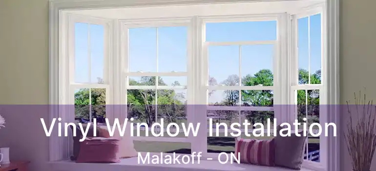  Vinyl Window Installation Malakoff - ON