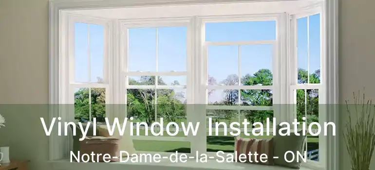 Vinyl Window Installation Notre-Dame-de-la-Salette - ON