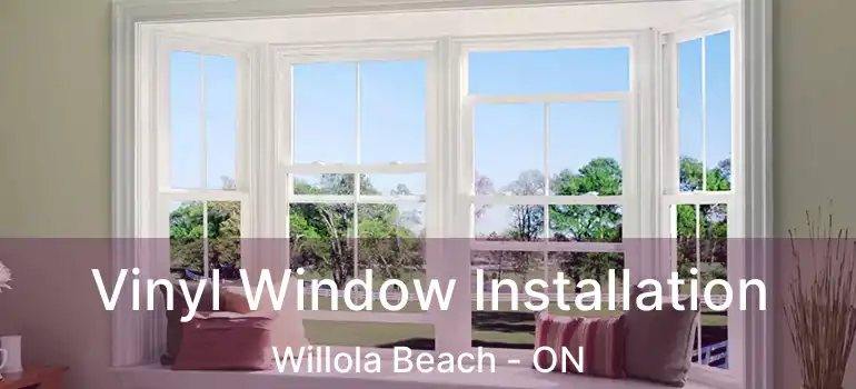 Vinyl Window Installation Willola Beach - ON