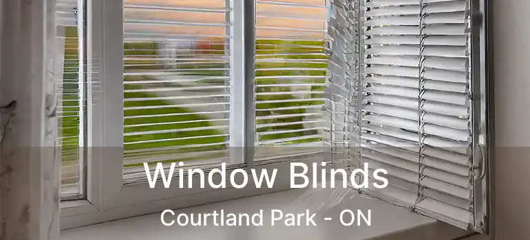 Window Blinds Courtland Park - ON