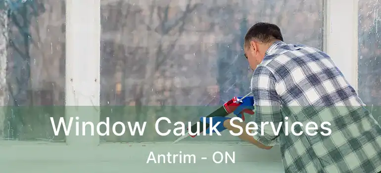  Window Caulk Services Antrim - ON