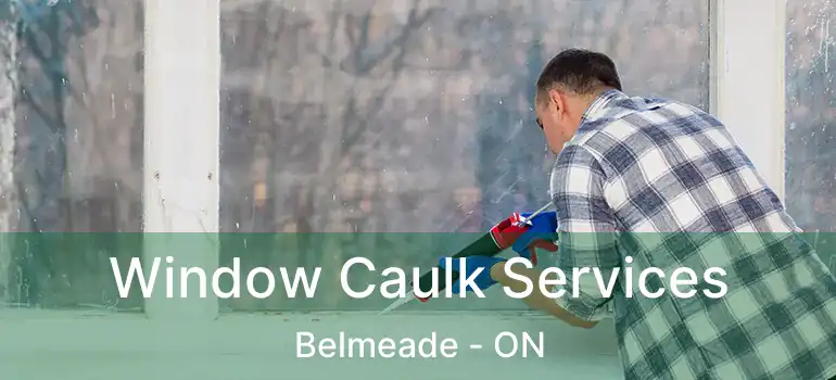 Window Caulk Services Belmeade - ON