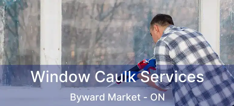  Window Caulk Services Byward Market - ON