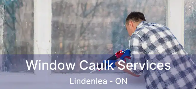 Window Caulk Services Lindenlea - ON
