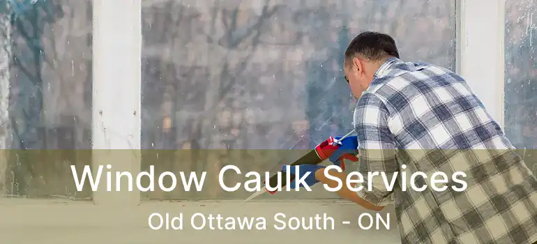  Window Caulk Services Old Ottawa South - ON