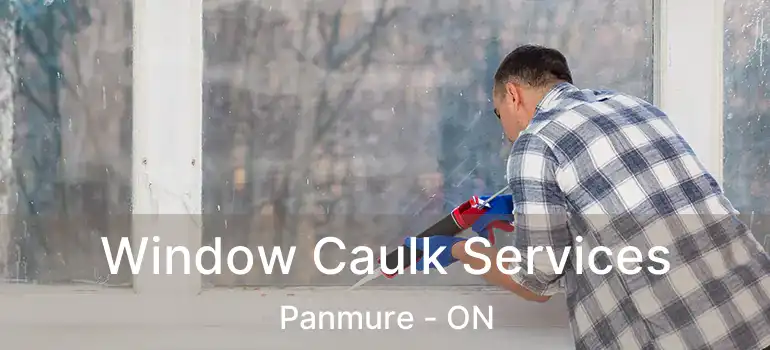 Window Caulk Services Panmure - ON