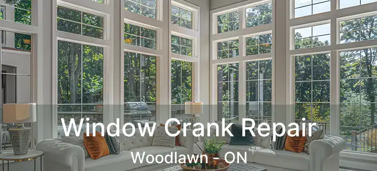  Window Crank Repair Woodlawn - ON