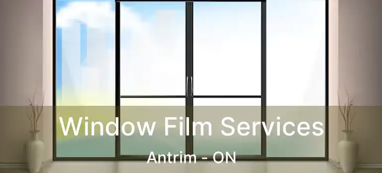 Window Film Services Antrim - ON