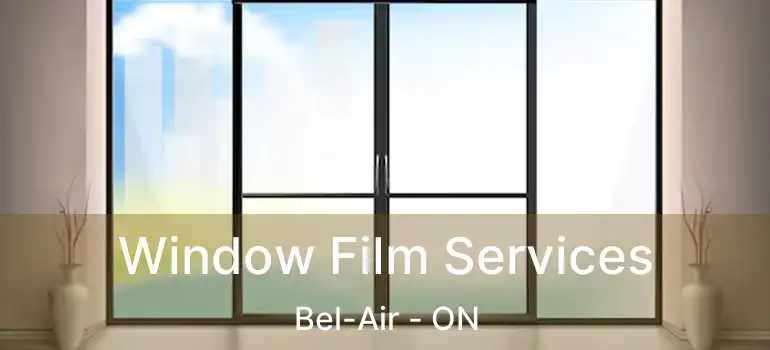 Window Film Services Bel-Air - ON