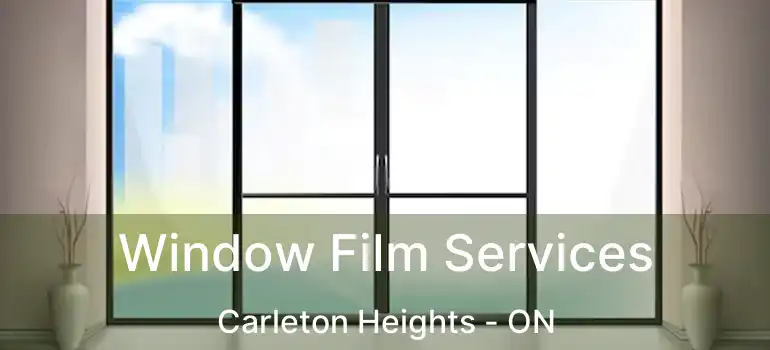  Window Film Services Carleton Heights - ON