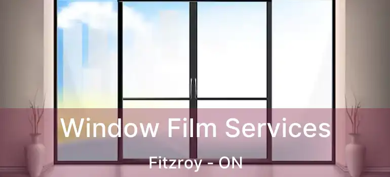 Window Film Services Fitzroy - ON