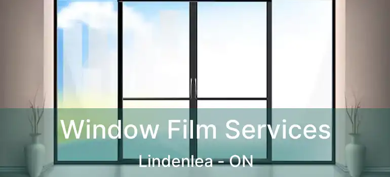 Window Film Services Lindenlea - ON