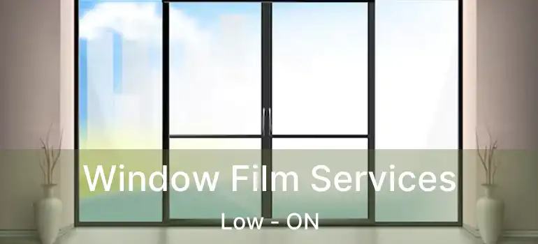  Window Film Services Low - ON