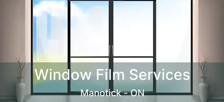 Window Film Services Manotick - ON