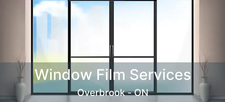  Window Film Services Overbrook - ON