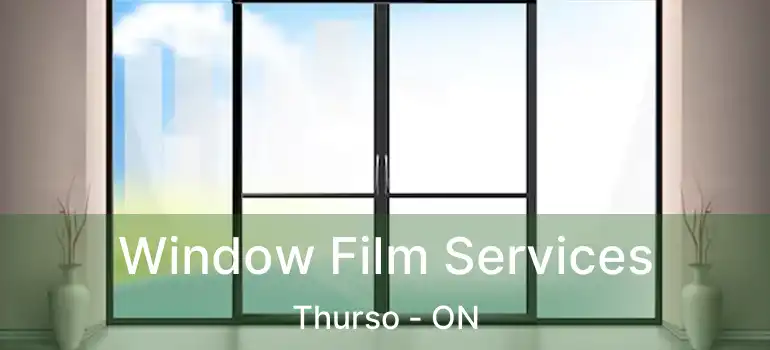  Window Film Services Thurso - ON
