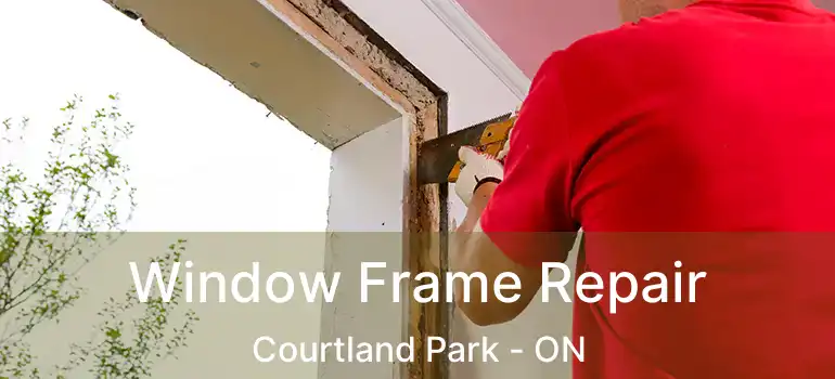  Window Frame Repair Courtland Park - ON