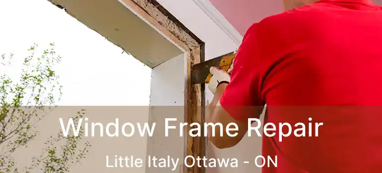  Window Frame Repair Little Italy Ottawa - ON