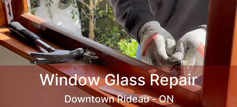  Window Glass Repair Downtown Rideau - ON