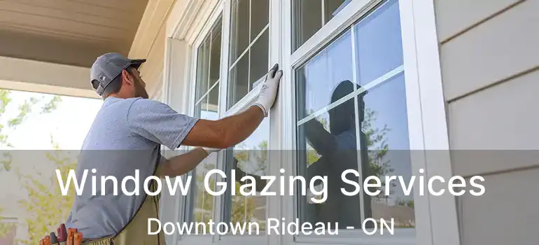 Window Glazing Services Downtown Rideau - ON