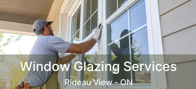 Window Glazing Services Rideau View - ON