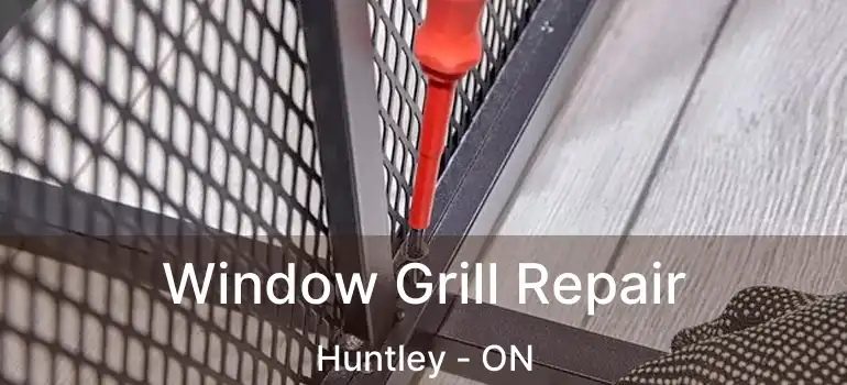  Window Grill Repair Huntley - ON