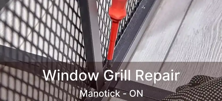  Window Grill Repair Manotick - ON