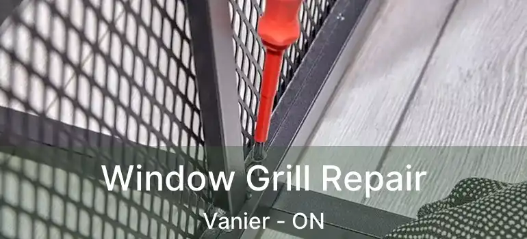  Window Grill Repair Vanier - ON