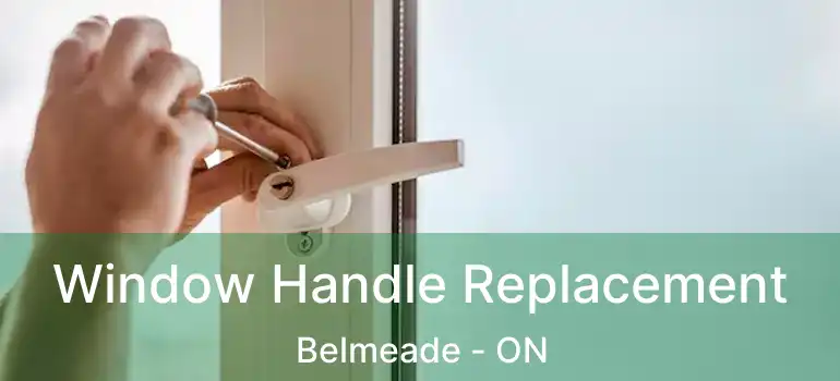 Window Handle Replacement Belmeade - ON