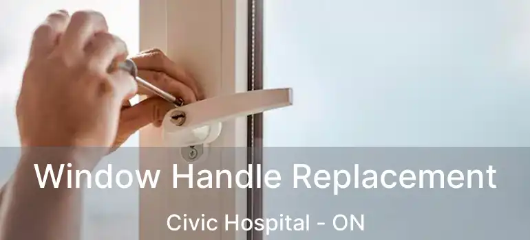 Window Handle Replacement Civic Hospital - ON