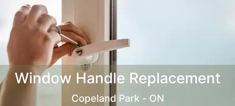  Window Handle Replacement Copeland Park - ON