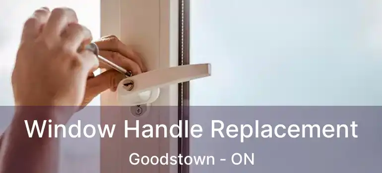 Window Handle Replacement Goodstown - ON