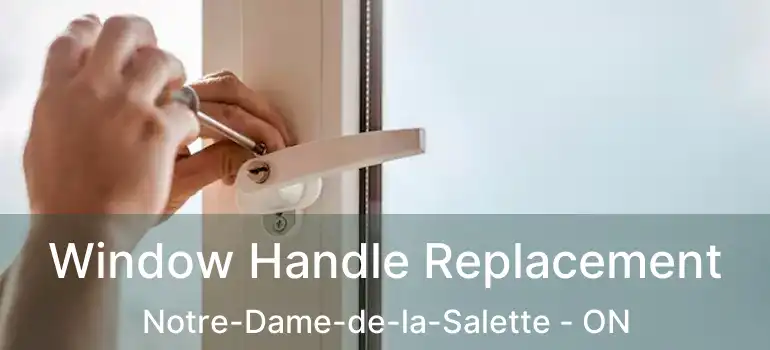 Window Handle Replacement Notre-Dame-de-la-Salette - ON