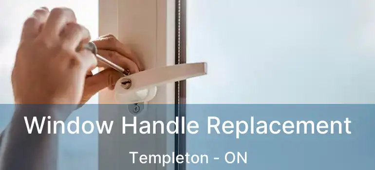Window Handle Replacement Templeton - ON