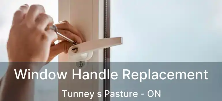  Window Handle Replacement Tunney s Pasture - ON