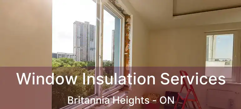  Window Insulation Services Britannia Heights - ON