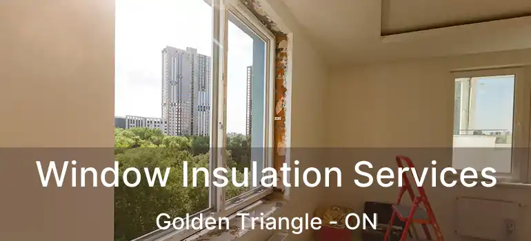 Window Insulation Services Golden Triangle - ON