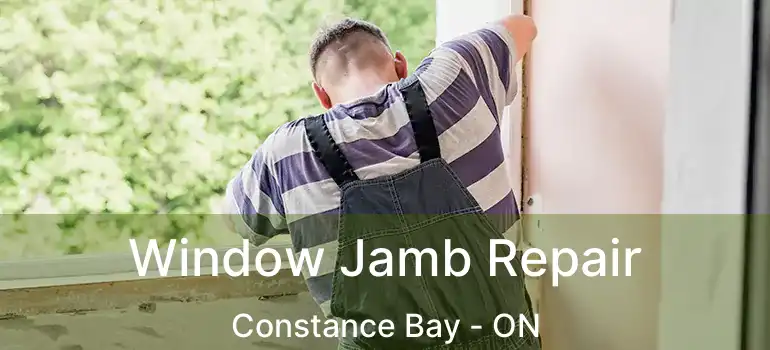  Window Jamb Repair Constance Bay - ON